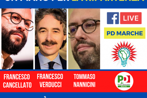 Al via le iniziative sul web del Pd Marche